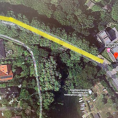 Feriendomizil Moehne Mit Seeblick Und Sauna Möhnesee Exterior foto